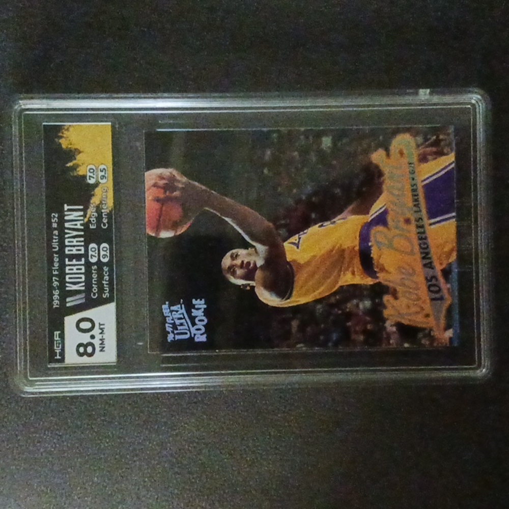 Kobe Bryant RC Graded